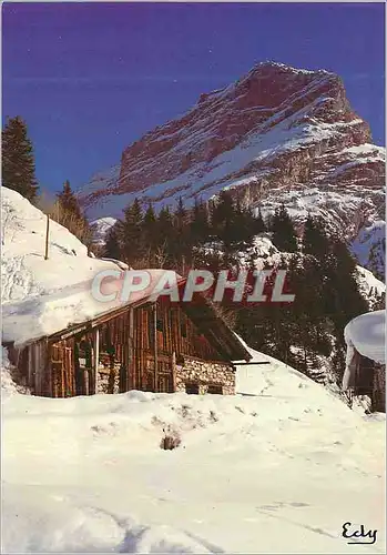 Cartes postales moderne En Tarentaise (Savoie) Pralognan La Vanoise Alt 1410 m Le Masif du Grand Marchet (2650 m)