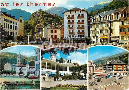 Cartes postales moderne Ax les Thermes Station Thermale Alt 720 m La Place du Breilh Le Bassin de Ladres