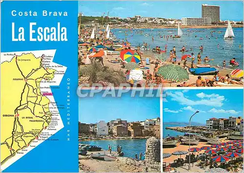 Cartes postales moderne Costa Brava La Escala