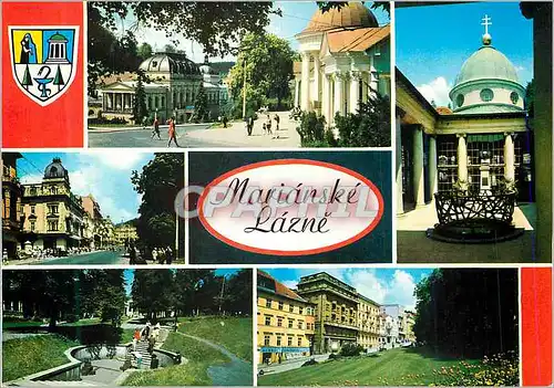 Cartes postales moderne Marianske Lazne Kino a Kavama Alexandria