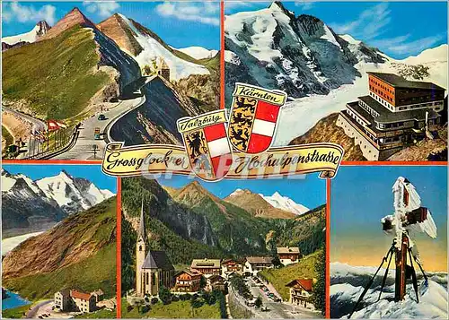 Cartes postales moderne Oben Fuschertorl 2418 m Kaiser Franz Josefs Haus