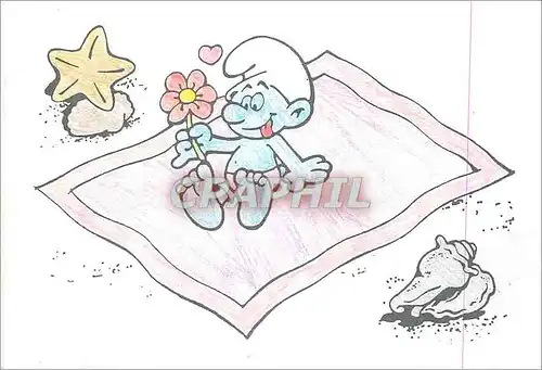 Cartes postales moderne Stroumpf