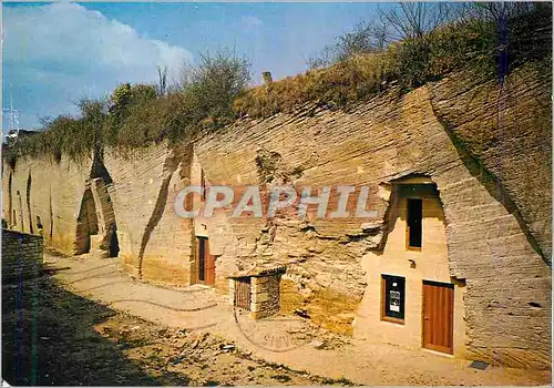 Moderne Karte Doue La Fontaine (M et L) Le Centre d'Animation Culturelle des Perrieres Troglodytes