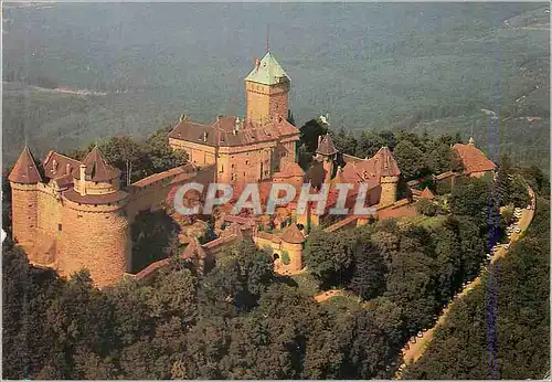 Moderne Karte Le Haut Koenigsbourg