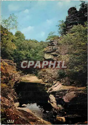 Cartes postales moderne Treignac Correge Pitoresque La Rocher des Folles