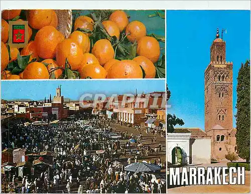 Moderne Karte Marrakech