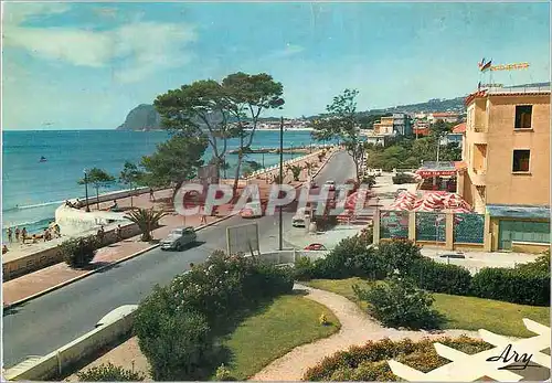 Moderne Karte La Ciotat Cote d'Azur Promenade de la Plage