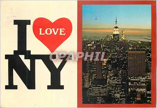 Cartes postales moderne I Love New York