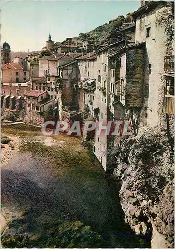 Moderne Karte Pont en Royan (Isere) Le Village et la Bourne