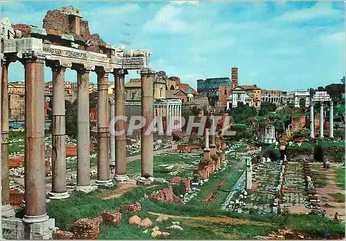 Moderne Karte Rome La Forum Romain