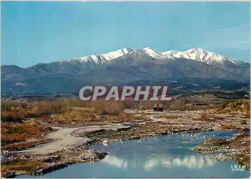 Moderne Karte En Roussillon La Canigou Altitude 2785 metres