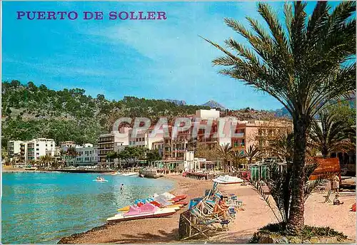 Moderne Karte Puerto de Soller