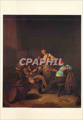 Cartes postales moderne Les Chefs d'Oeuvres du Musee de Saint Omer Cornelis Bega (1620 1664) Cabaret Hollandais