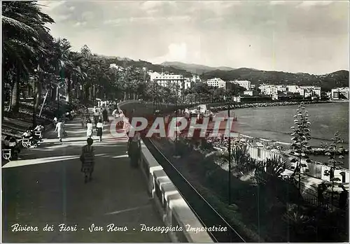 Cartes postales moderne Riviera dei San Remo Passeggiata Imperatrice