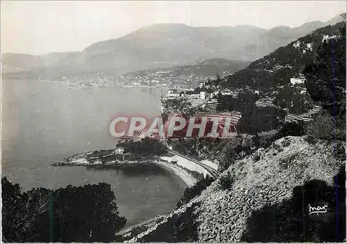 Cartes postales moderne Menton (A M) La Cote d'Azur Frontiere Franco Italienne
