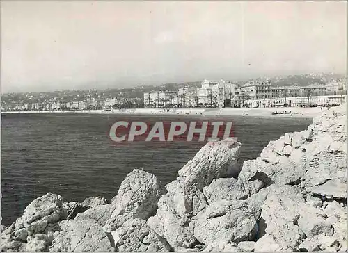 Cartes postales moderne Nice Le Quai des Etats Unis et la Promenade vue de Ramba Capera