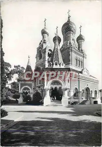 Cartes postales moderne Nice Cathedrale Orthodoxe Russe Vue Generale Exterieure Russia Russie