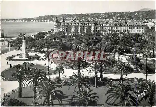 Cartes postales moderne Nice (A M) Cote d'Azur Les Jardins Albert 1er et l'Hotel Ruhl