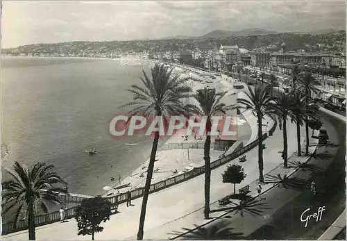 Moderne Karte Nice (A M) Cote d'Azur Le Quai des Etats Unis