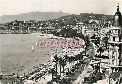 Moderne Karte Cannes La Cote d'Azur La Croisette