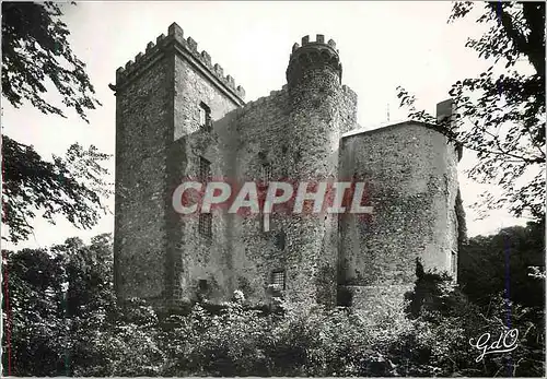 Moderne Karte Chatelguyon L'Auvergne Poetique Chateau de Chozeron (Partie Feodale)