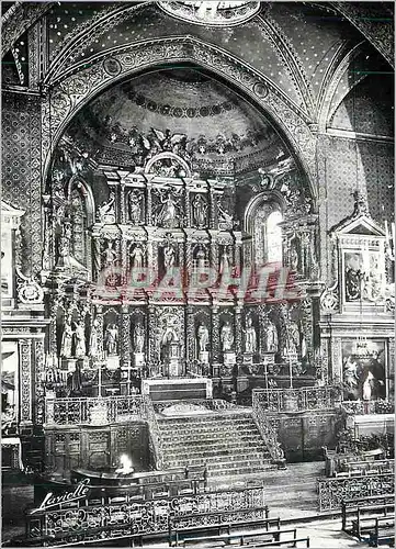 Moderne Karte Saint Jean de Luz Retable de l'Eglise