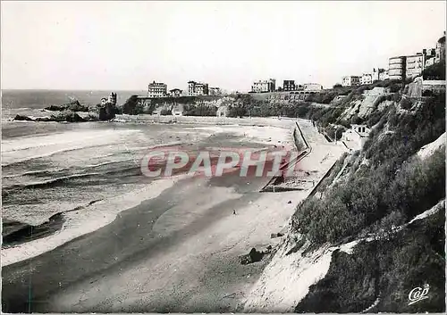 Moderne Karte Biarritz La Cote des Basques