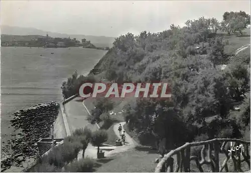 Cartes postales moderne Saint Jean de Luz (B P) Entree de la Bale depuis la Sainte Barbe