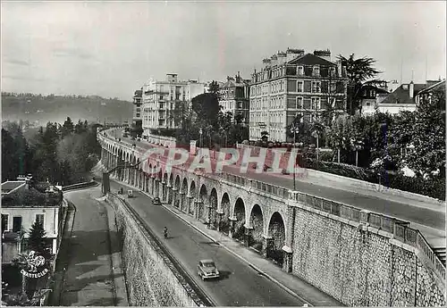 Moderne Karte Pau (B P) Le Boulevard des Pyrenees