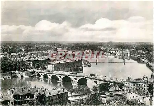 Cartes postales moderne Toulouse Vue Generale sur la Garone