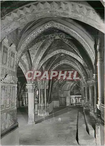 Moderne Karte Toulouse (H G) Eglise Sernin (XIe XIIe S) Crypte interieure