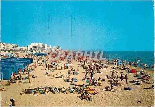 Cartes postales moderne Saint Jean de Monts La Vendee Touristique La Plage