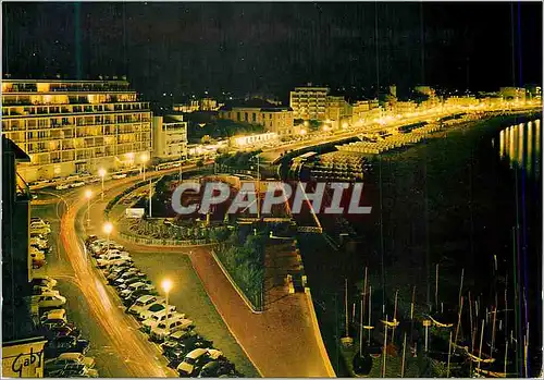 Cartes postales moderne Les Sables d'Olonne (Vendee) Effet de Nuit sur le Remblai