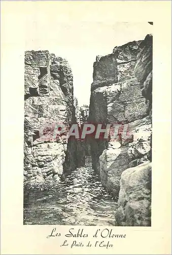 Cartes postales moderne Les Sables d'Olonne (Vendee) Le Puits de L'Enfer