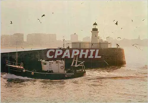 Cartes postales moderne Les Sables d'Olonne Retour de Peche Bateau