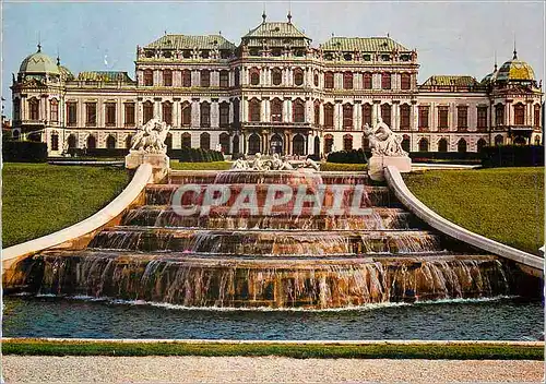 Cartes postales moderne Wien Chateau de Belvedere