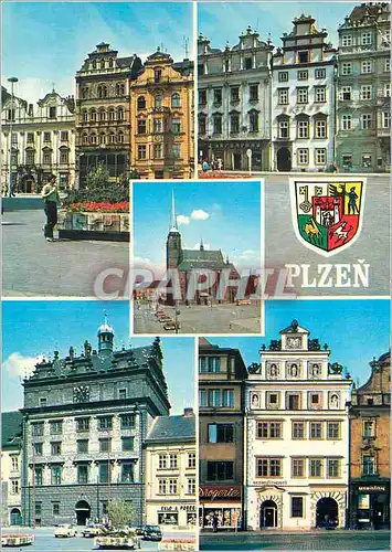 Cartes postales moderne Plzen Praha Panorama