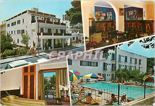 Cartes postales moderne Paguera Mallorca Hotel Cupido Piscine