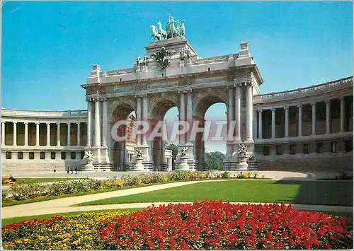 Moderne Karte Brussels Les Arcades du Palais du Cinquantenaire