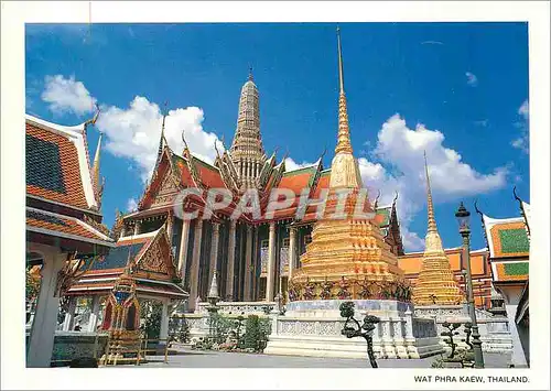 Moderne Karte Thailand Wat Phra Kaew