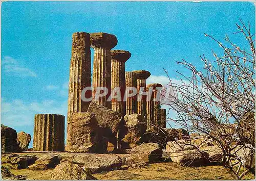 Cartes postales moderne Agrigento Temple d'Hercule