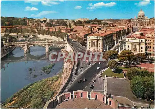 Moderne Karte Roma Panorama