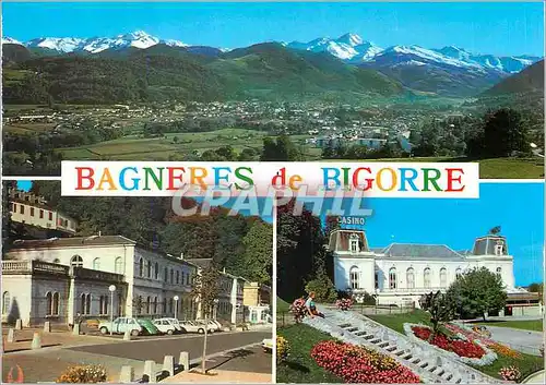 Cartes postales moderne Bagneres de Bigorre Les Pyrenees Vue Generale