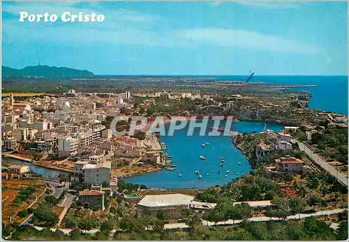 Cartes postales moderne Mallorca (Baleares) Espana Manacor Porto Cristo Vista Aerea
