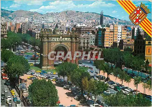 Cartes postales moderne Barcelona Arc du Triomphe