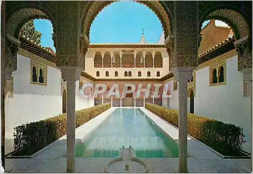 Cartes postales moderne Palma de Mallorca Pueblo Espanol Patio de Los Arrayanes de la Alhambra de Granada