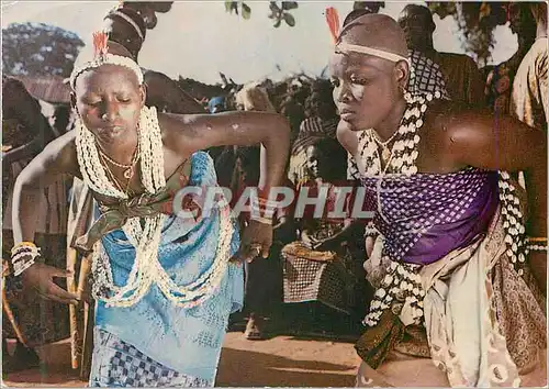 Moderne Karte Dahomey Danse Rituelle