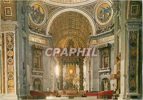 Cartes postales moderne Citta del Vaticano Basilique de Saint Pierre Autel de Confession