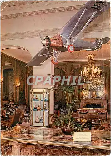 Cartes postales moderne Paris L'Hotel Ambassador Le plus bel Hotel de Paris Avion Spirit of St Louis Poupee