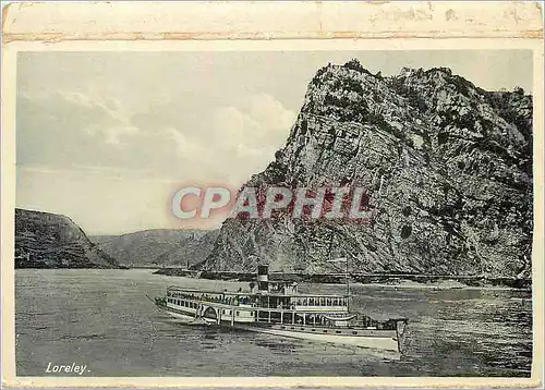 Cartes postales moderne Loreley Bateau